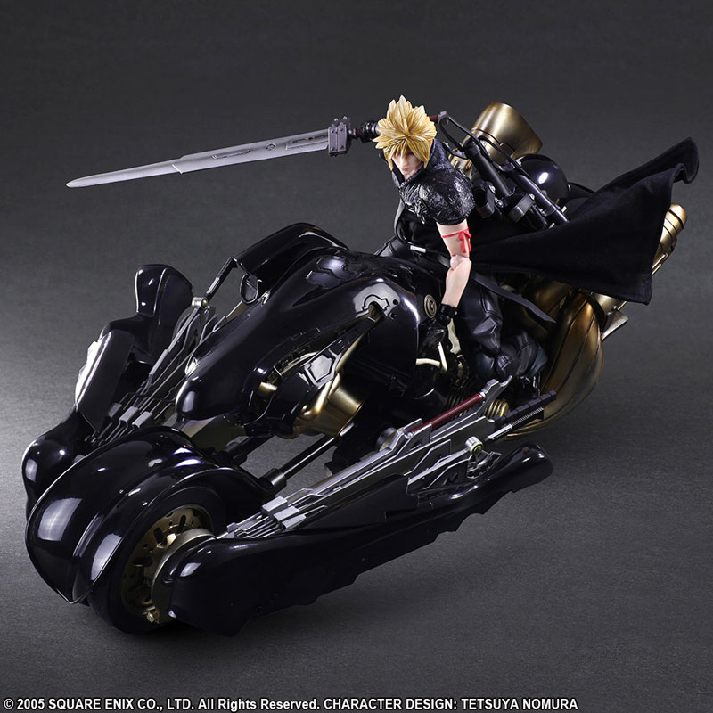 Play Arts Kai - Final Fantasy VII ADVENT CHILDREN: Cloud Strife & Fenrir
