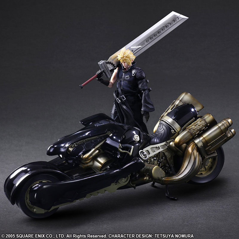 Play Arts Kai - Final Fantasy VII ADVENT CHILDREN: Cloud Strife & Fenrir