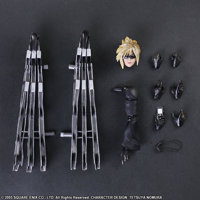 Play Arts Kai - Final Fantasy VII ADVENT CHILDREN: Cloud Strife & Fenrir
