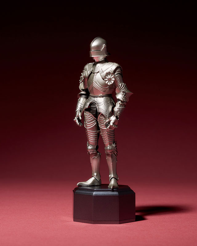 KT-021 Takeyashiki Jizaiokimono 15th Century Gothic Field Armor Silver