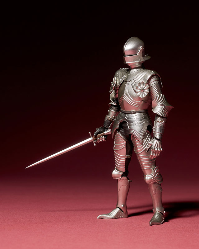 KT-021 Takeyashiki Jizaiokimono 15th Century Gothic Field Armor Silver