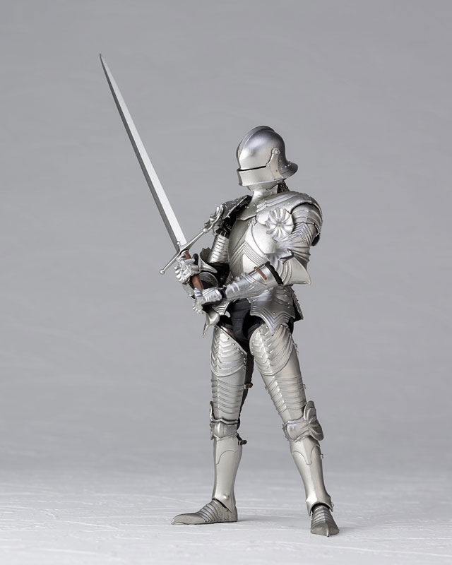 KT-021 Takeyashiki Jizaiokimono 15th Century Gothic Field Armor Silver