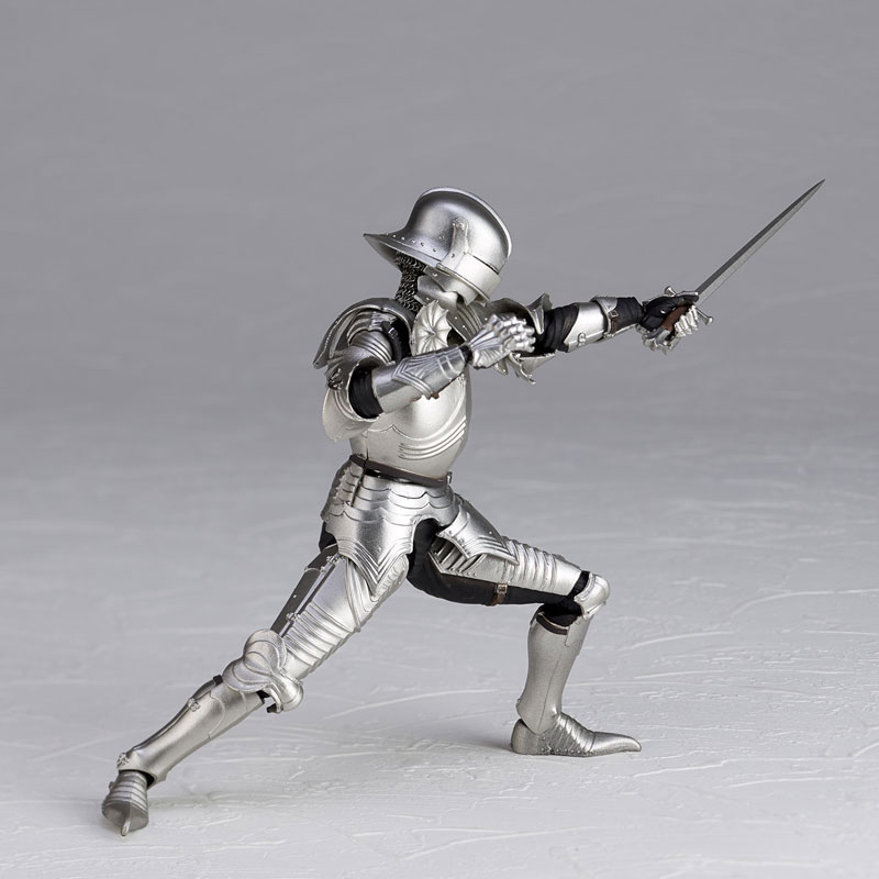 KT-021 Takeyashiki Jizaiokimono 15th Century Gothic Field Armor Silver