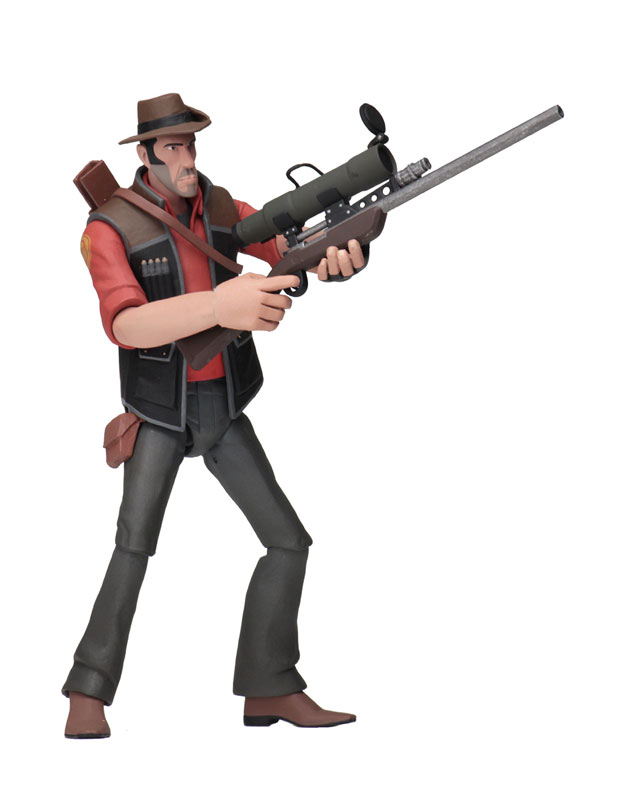 Team Fortress 2/ 7 Inch Action Figure Series 4 RED: 3 Types Set