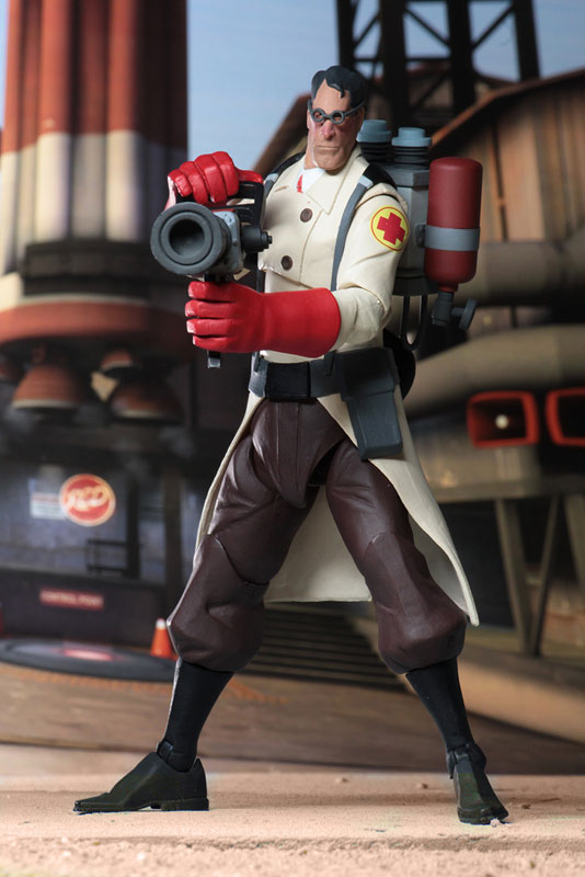 Team Fortress 2/ 7 Inch Action Figure Series 4 RED: 3 Types Set