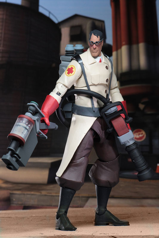 Team Fortress 2/ 7 Inch Action Figure Series 4 RED: 3 Types Set
