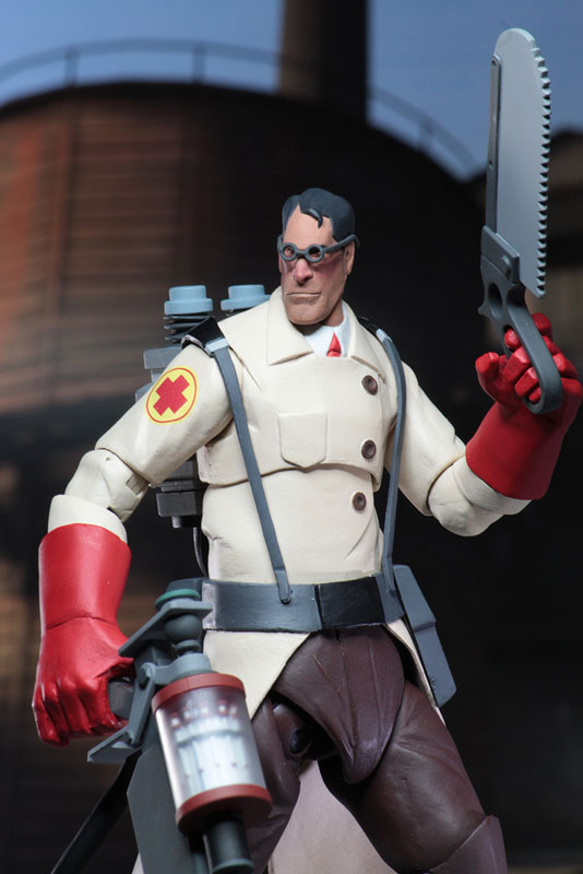 Team Fortress 2/ 7 Inch Action Figure Series 4 RED: 3 Types Set