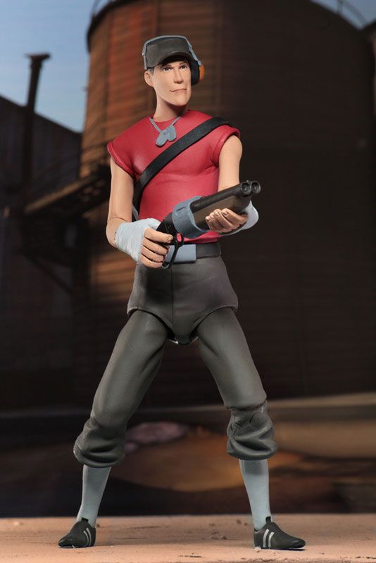Team Fortress 2/ 7 Inch Action Figure Series 4 RED: 3 Types Set