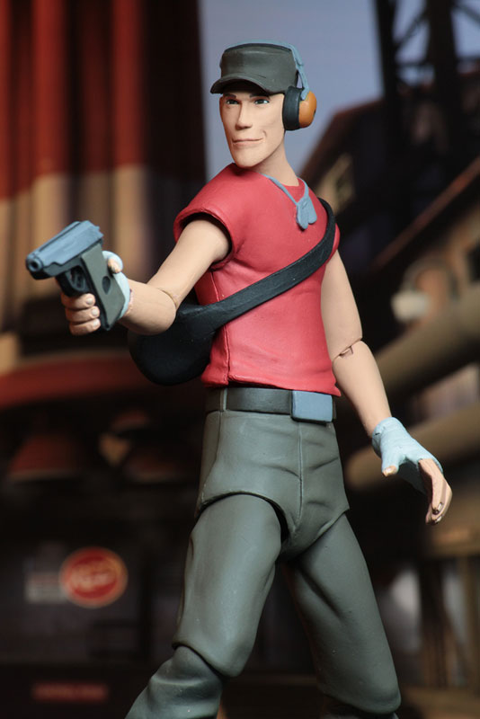 Team Fortress 2/ 7 Inch Action Figure Series 4 RED: 3 Types Set