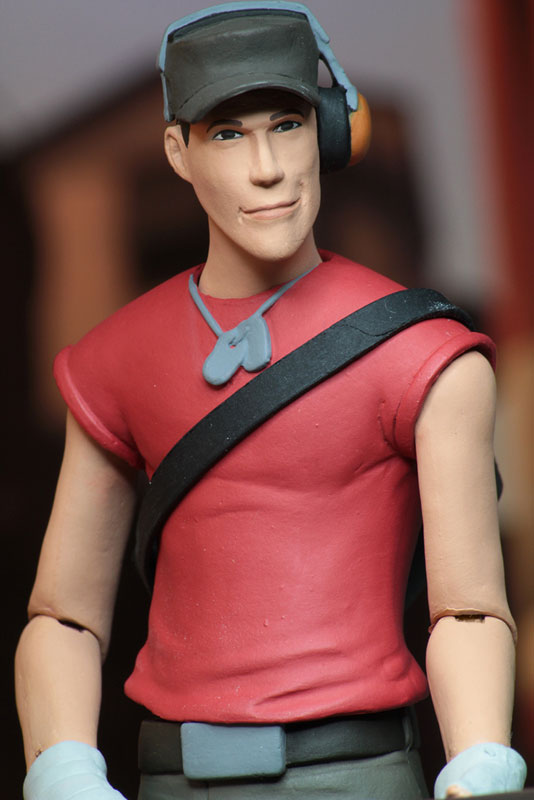 Team Fortress 2/ 7 Inch Action Figure Series 4 RED: 3 Types Set