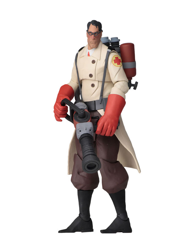 Team Fortress 2/ 7 Inch Action Figure Series 4 RED: 3 Types Set