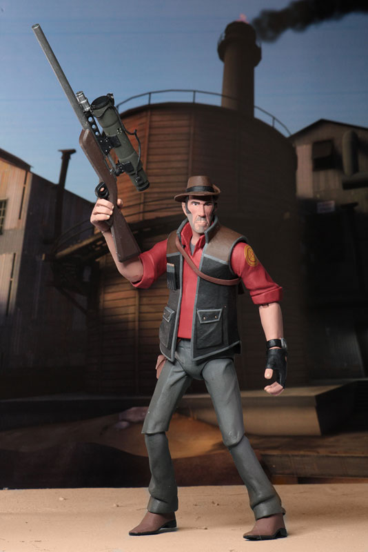 Team Fortress 2/ 7 Inch Action Figure Series 4 RED: 3 Types Set