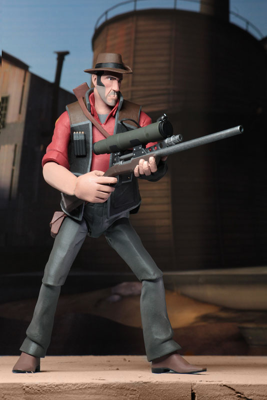 Team Fortress 2/ 7 Inch Action Figure Series 4 RED: 3 Types Set