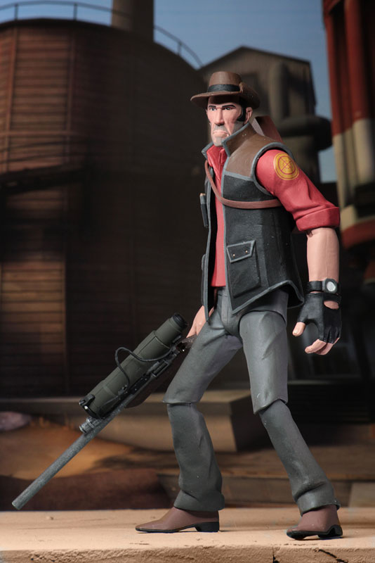 Team Fortress 2/ 7 Inch Action Figure Series 4 RED: 3 Types Set