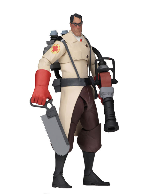 Team Fortress 2/ 7 Inch Action Figure Series 4 RED: 3 Types Set