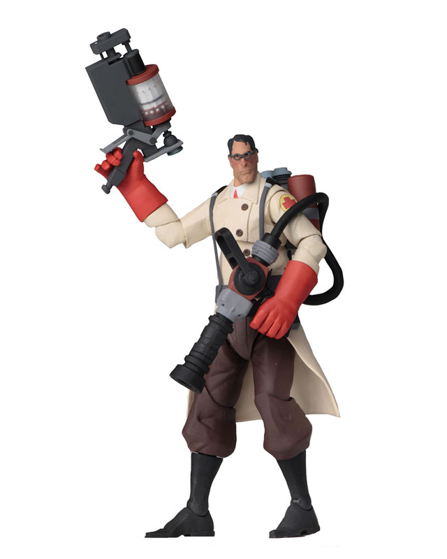 Team Fortress 2/ 7 Inch Action Figure Series 4 RED: 3 Types Set