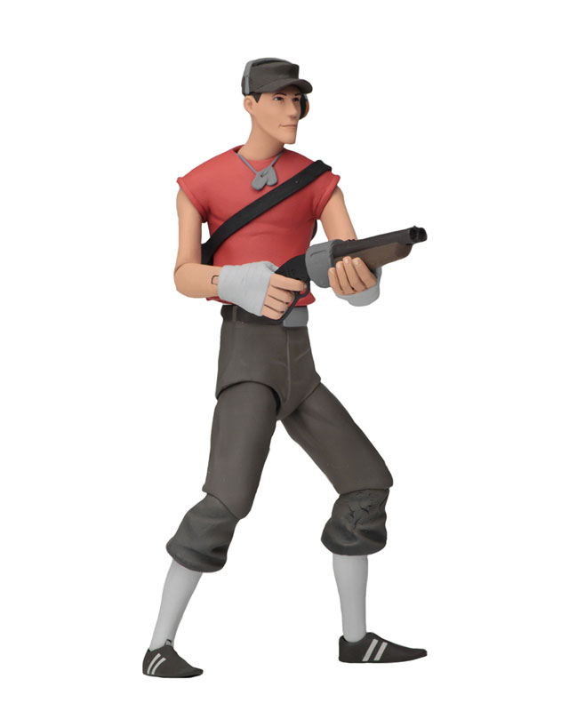 Team Fortress 2/ 7 Inch Action Figure Series 4 RED: 3 Types Set