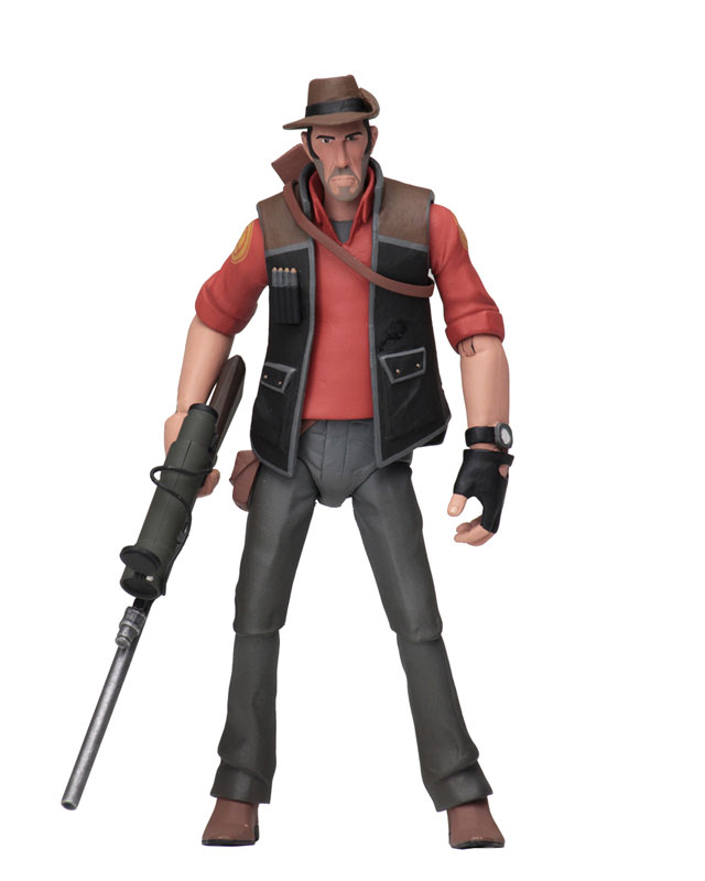 Team Fortress 2/ 7 Inch Action Figure Series 4 RED: 3 Types Set