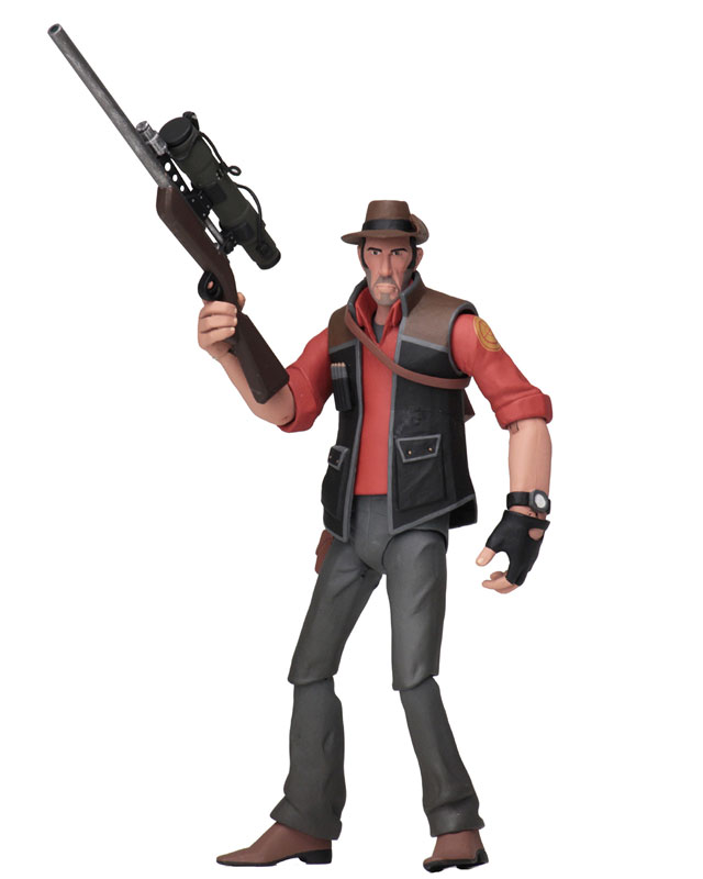 Team Fortress 2/ 7 Inch Action Figure Series 4 RED: 3 Types Set