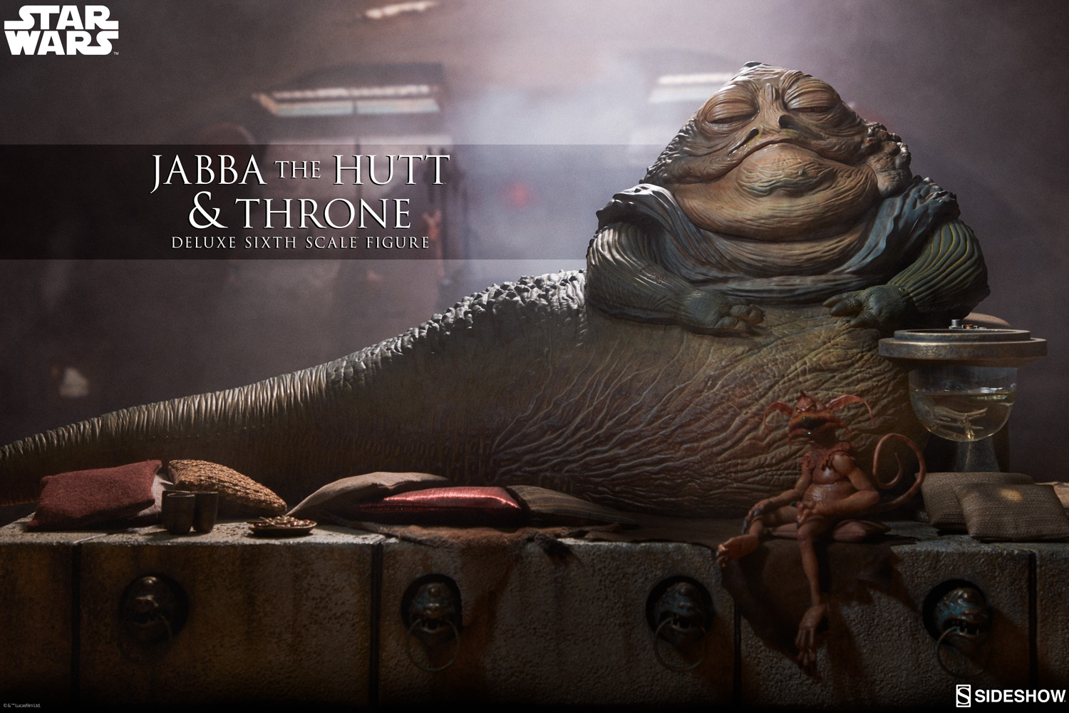 Jabba the Hutt and Throne Deluxe