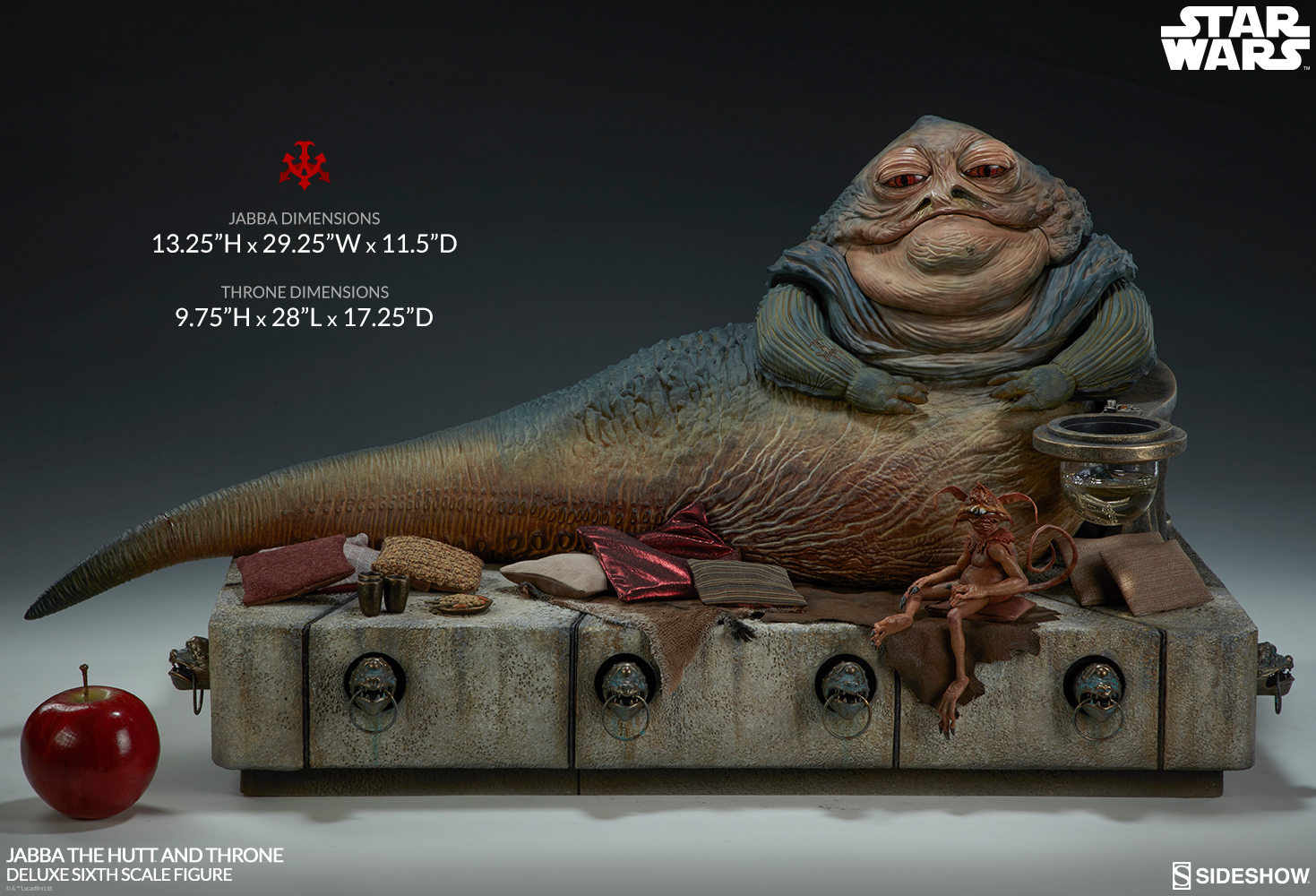 Jabba the Hutt and Throne Deluxe