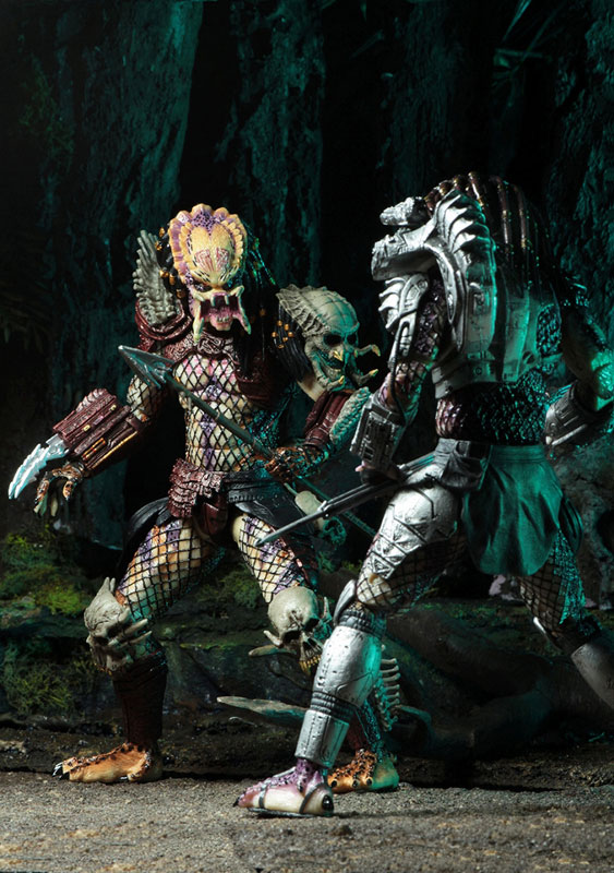 Predator: Bad Blood - Bad Blood & Enforcer Ultimate 7 Inch Action Figure 2PK