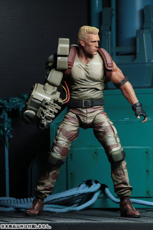 Alien VS Predator Arcade - 7 Inch Action Figure: Dutch Schaefer & Linn Kurosawa 2PK