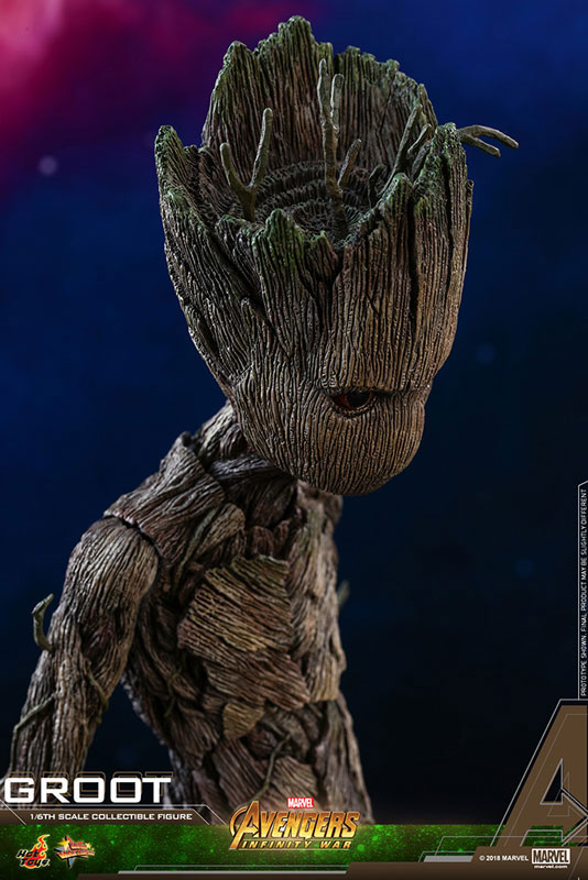 Movie Masterpiece Avengers: Infinity War 1/6 Scale Figure Groot
