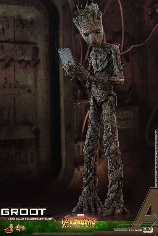 Movie Masterpiece Avengers: Infinity War 1/6 Scale Figure Groot