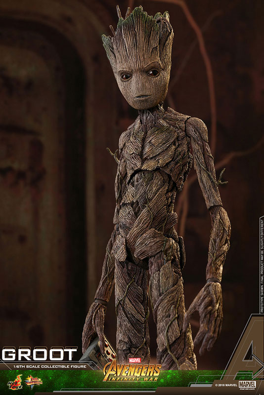 Movie Masterpiece Avengers: Infinity War 1/6 Scale Figure Groot
