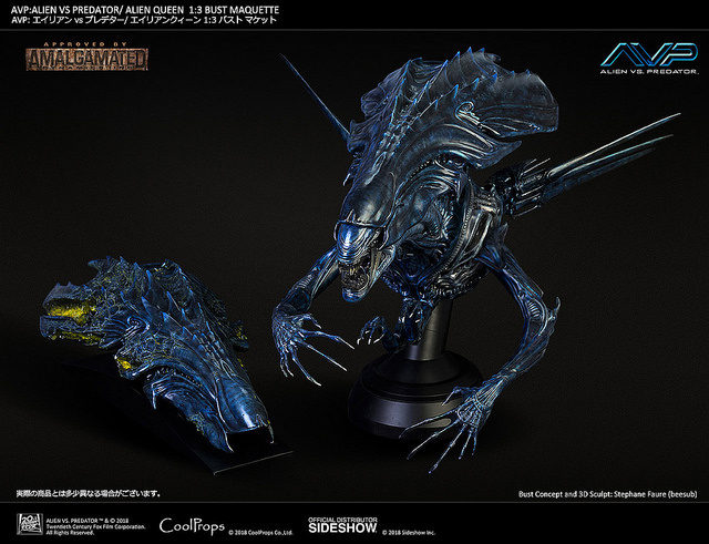 AVP:ALIEN VS PREDATOR/ ALIEN QUEEN 1:3 BUST