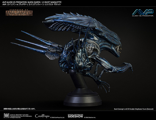 AVP:ALIEN VS PREDATOR/ ALIEN QUEEN 1:3 BUST