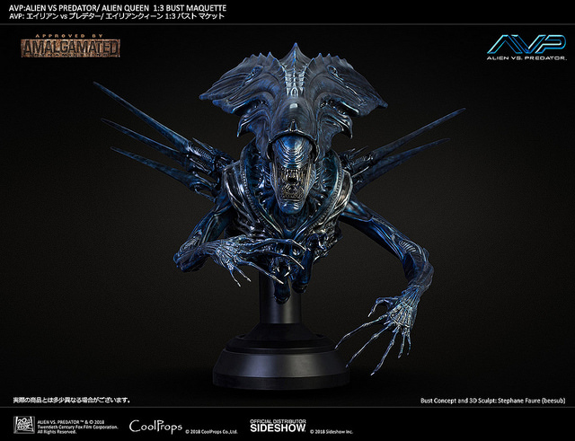 AVP:ALIEN VS PREDATOR/ ALIEN QUEEN 1:3 BUST