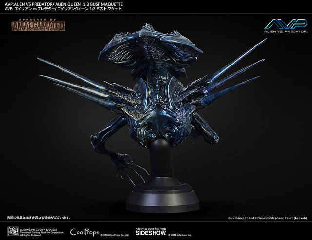 AVP:ALIEN VS PREDATOR/ ALIEN QUEEN 1:3 BUST