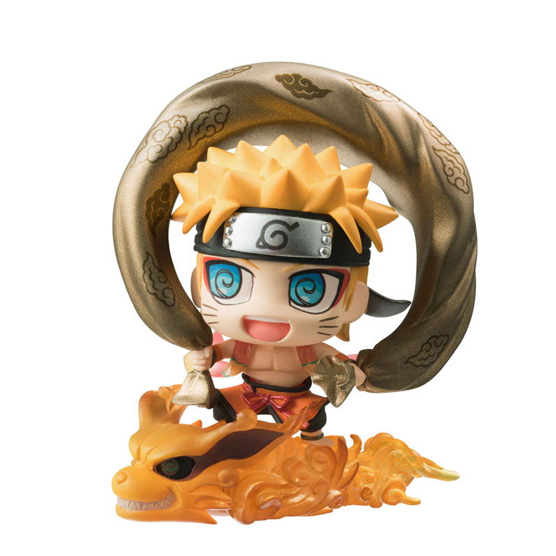 Petit Chara Land - NARUTO Shippuden: Fuujin Naruto Uzumaki & Raijin Sasuke Uchiha Set