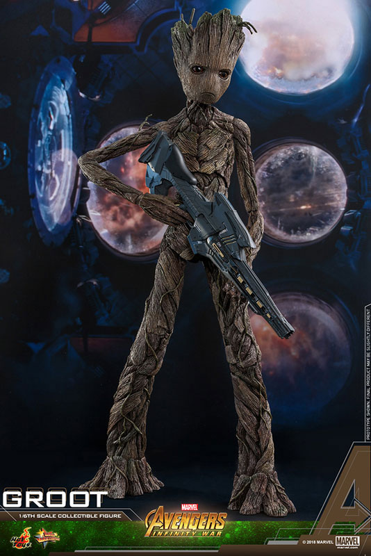 Movie Masterpiece Avengers: Infinity War 1/6 Scale Figure Groot