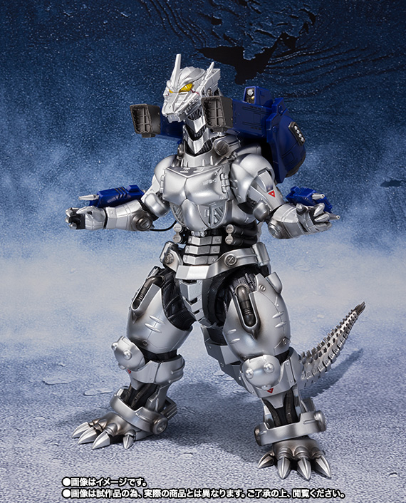Godzilla vs MechaGodilla - SHMonsterArts MFS-3 Multi-Purpose Fighting System 3 Kiryu MechaGodzilla -Shinagawa Final Battle Ver.-