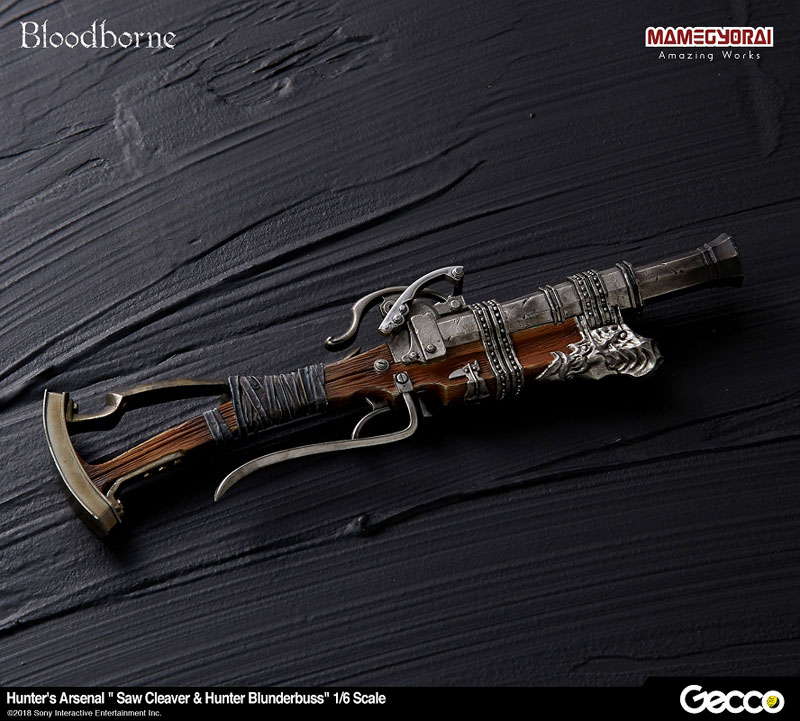 Bloodborne - Hunter's Arsenal: Saw Cleaver & Hunter Blunderbuss 1/6 Scale Weapons