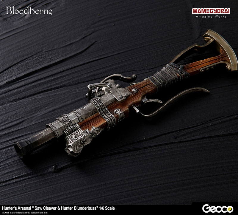 Bloodborne - Hunter's Arsenal: Saw Cleaver & Hunter Blunderbuss 1/6 Scale Weapons