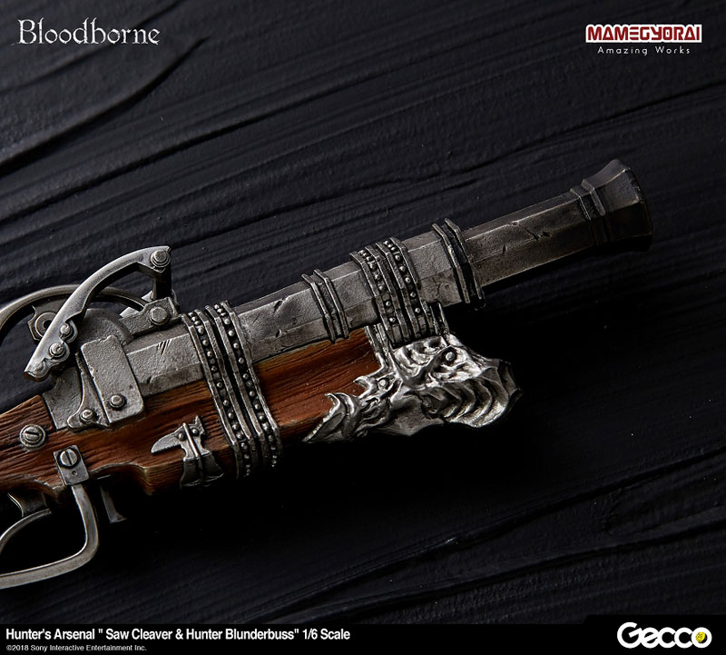 Bloodborne - Hunter's Arsenal: Saw Cleaver & Hunter Blunderbuss 1/6 Scale Weapons