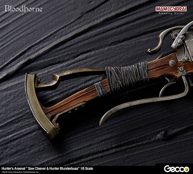 Bloodborne - Hunter's Arsenal: Saw Cleaver & Hunter Blunderbuss 1/6 Scale Weapons