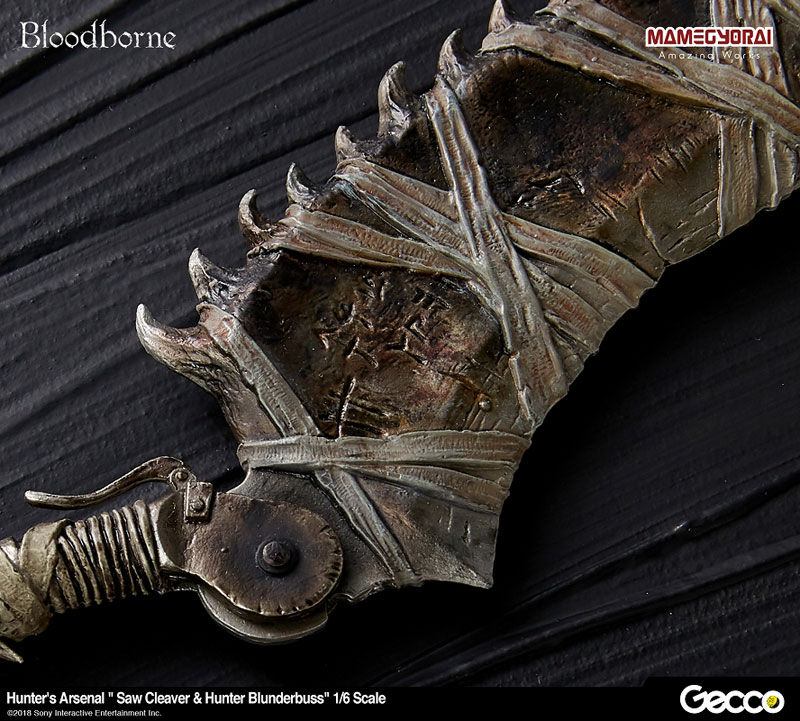 Bloodborne - Hunter's Arsenal: Saw Cleaver & Hunter Blunderbuss 1/6 Scale Weapons