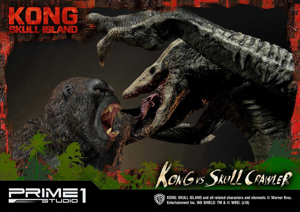 Kong VS Skull Crawler (Kong: Skull Island)