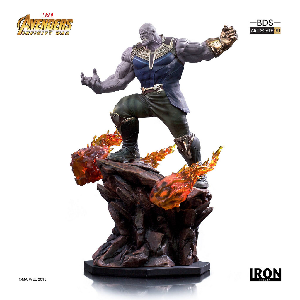 Iron Studios Battle Diorama Series - Sarnos Thanos