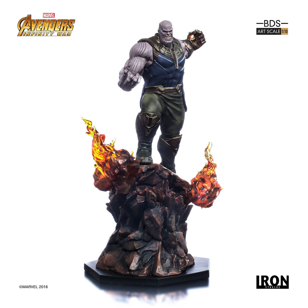 Iron Studios Battle Diorama Series - Sarnos Thanos