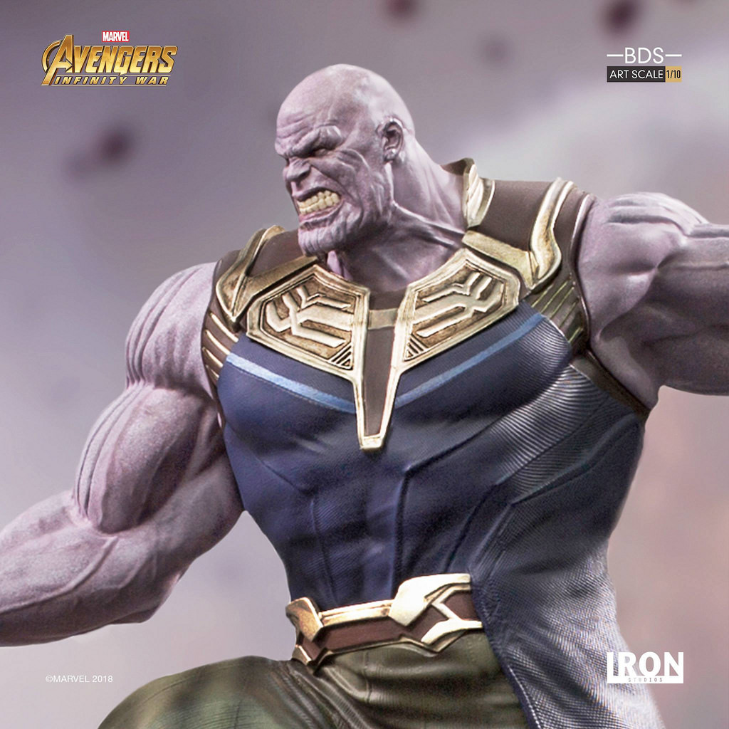 Iron Studios Battle Diorama Series - Sarnos Thanos