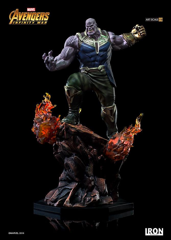 Iron Studios Battle Diorama Series - Sarnos Thanos