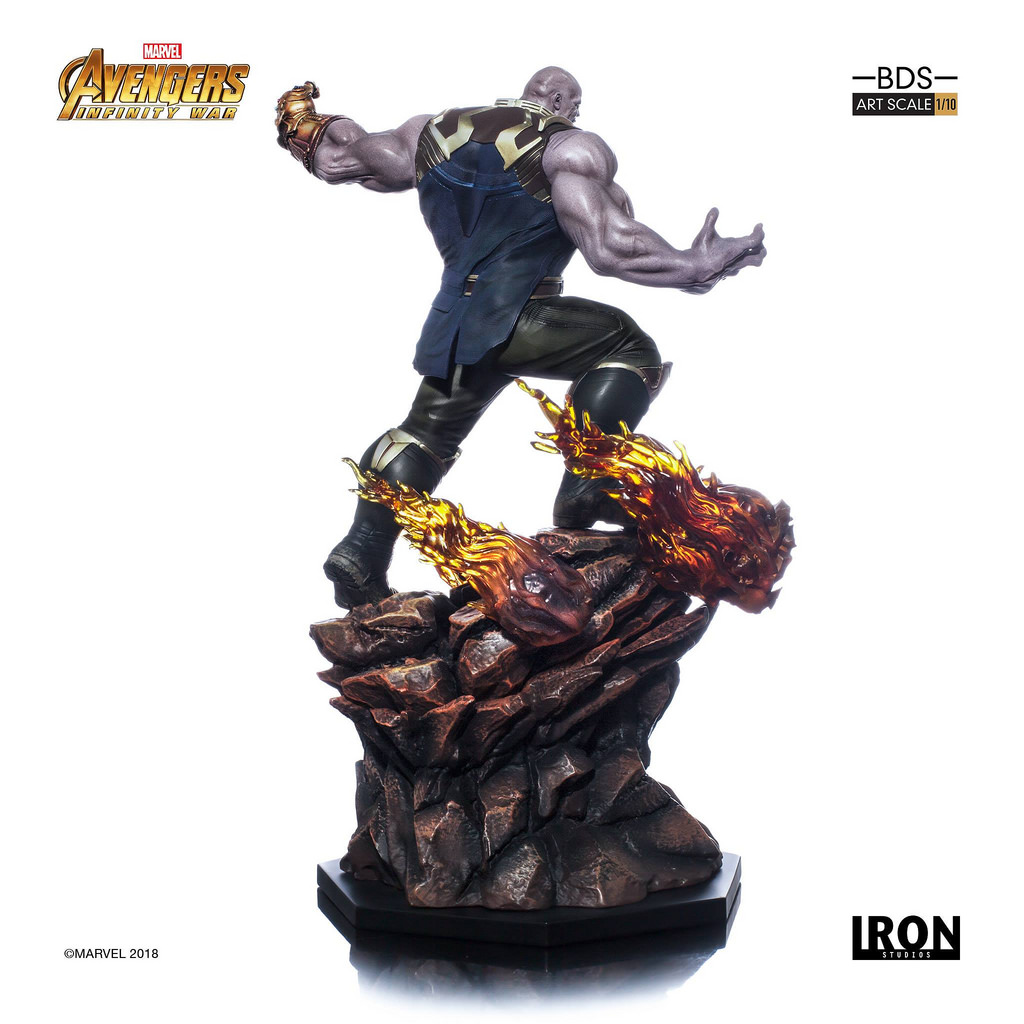 Iron Studios Battle Diorama Series - Sarnos Thanos