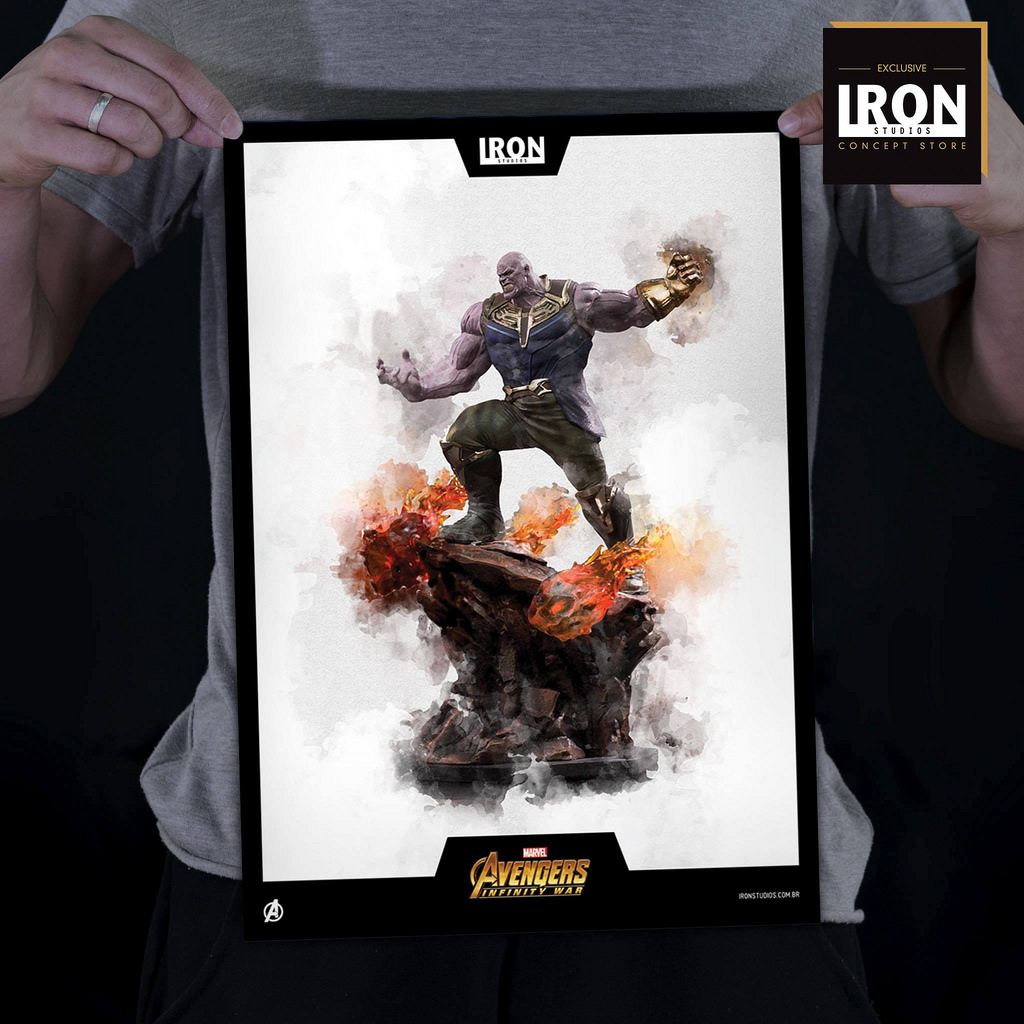 Iron Studios Battle Diorama Series - Sarnos Thanos