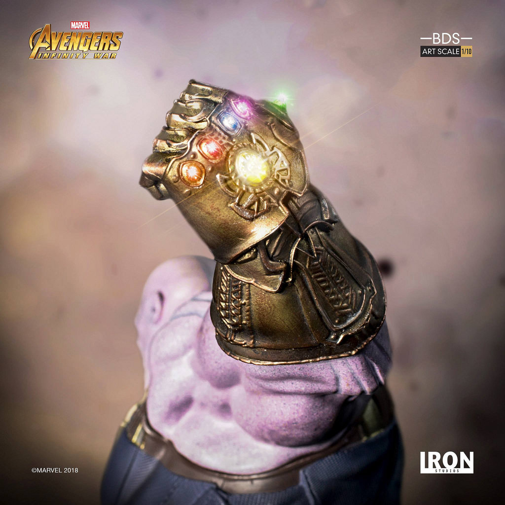 Iron Studios Battle Diorama Series - Sarnos Thanos